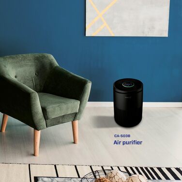 Очистувач повітря Clean Air Optima CA-503 Smart HEPA UV-LED іонізатор, компактний, безшумний вентилятор <10дБ, для кімнат до 30 м², очищення 140 м³/год