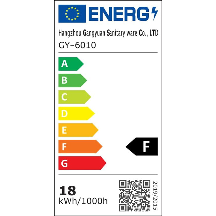 Дзеркало для ванної кімнати YOURLITE з LED-підсвічуванням 100x60 см, сенсорне управління, годинник, антизапотівання, 3 кольори світла, регулювання яскравості, функція пам'яті, білий - 60100