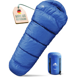 ONLYHIKE® Спальний мішок для кемпінгу 300GSM, теплий, легкий, 1700 г, весна/осінь/зима, комфорт від -5°C до 10°C, розміри M-XL, для подорожей та активного відпочинку