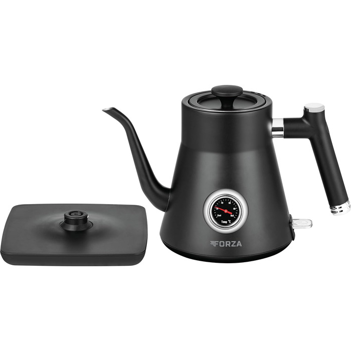 Кавоварка ECG Forza 5000 Pour Over, 1200 Вт, 0,8 л, чорна