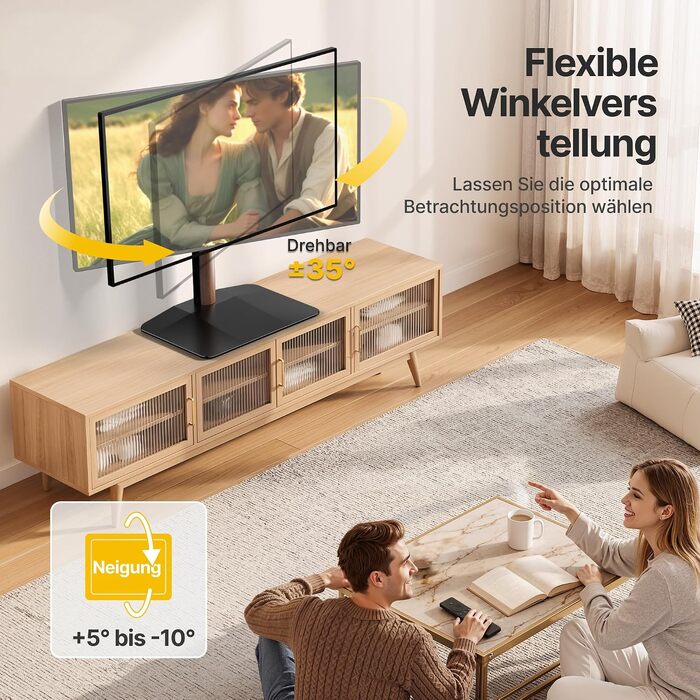 Настільна підставка для телевізора monTEK для LCD LED OLED ТВ від 32 до 65 дюймів