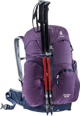 Жіночий туристичний рюкзак Deuter Gröden 30 SL, 30 л, слива/синій, класика