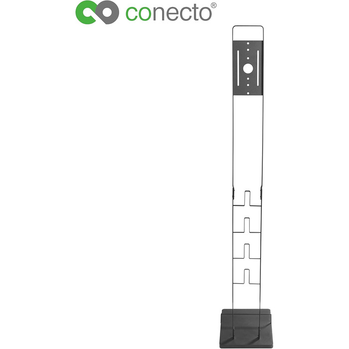 Підставка для пилососа conecto SA-CC50876, алюміній, чорна