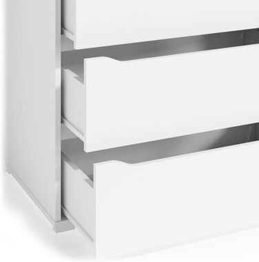 Комод Vicco Ruben білий 80x102 см, великий розмір