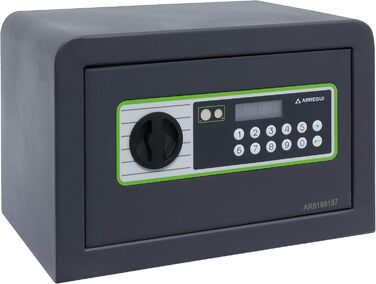 Сейф меблевий ARREGUI Supra 240110 з електронним кодовим замком, 8 л, 20x31x20 см, подвійна ригельна система, для дому та офісу