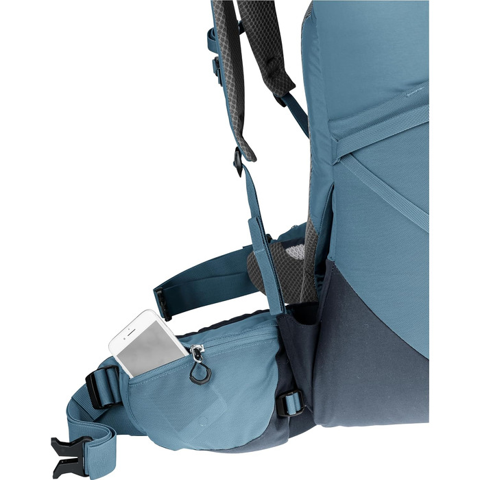 Туристичний рюкзак Deuter Aircontact Core 50+10 л Atlantic-ink (модель 2024)