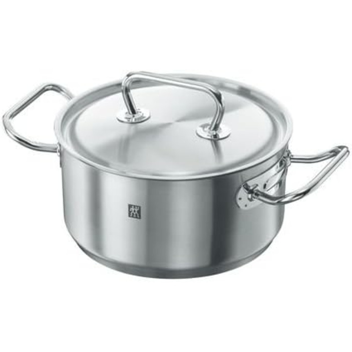 Набір каструль ZWILLING Twin Classic 4 предмети, нержавіюча сталь, сріблястий, для індукційних плит, з кришками