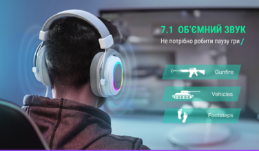 Гарнітура Fifine RGB H6W