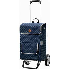 Візок для покупок ANDERSEN Alu Star Shopper Tamo, антрацит, 51 л, з рефлектором, термоізоляцією, алюмінієвий, регульована висота, знімні колеса