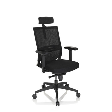 Офісне крісло / Крісло керівника PORTO MAX HIGH I Fabric Black HJH OFFICE