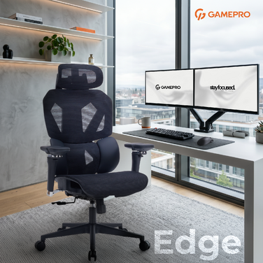 Крісло ігрове GamePro EDGE GC820MB Black