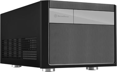 Комп'ютерний корпус SilverStone SST-SG11B Sugo Micro ATX Cube, чорний