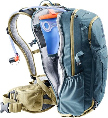 Велосипедний рюкзак Deuter Attack 20 з протектором, 20 л, Atlantic-Desert