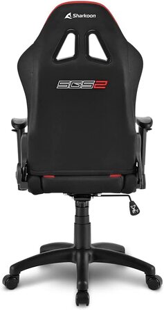 Ігрове крісло Sharkoon Skiller SGS2 Jr., чорний/червоний, дитяче