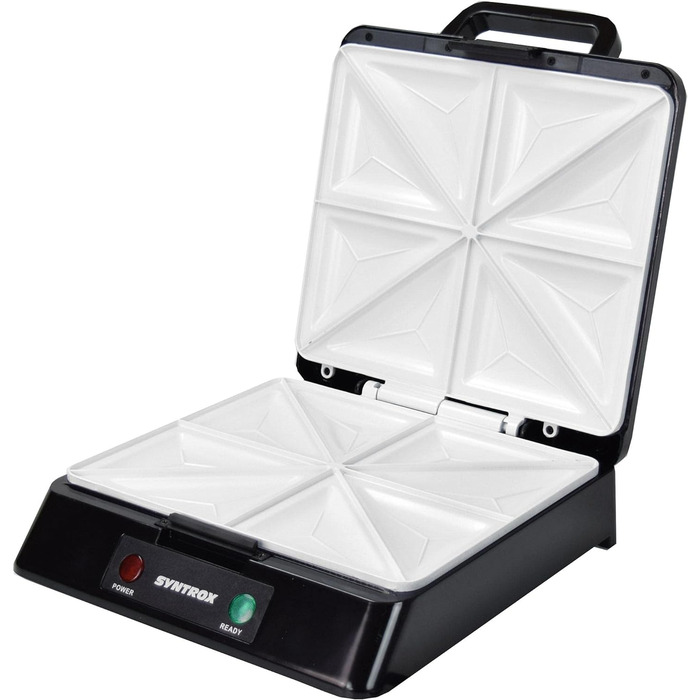 Сендвічниця Syntrox Germany SM-2000W XXL з керамічним покриттям на 4 сендвічі