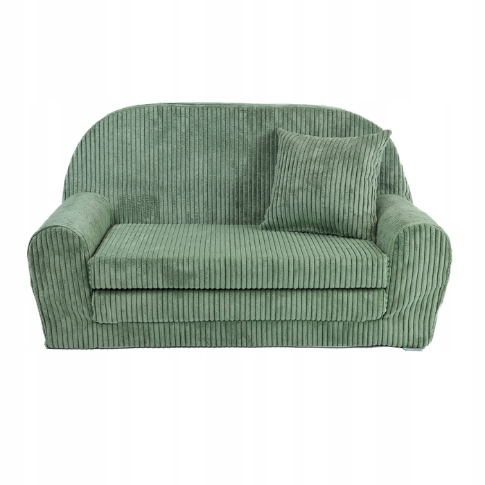 Диван Fortisline ROSALIA 78 x 104 см, велюр (вельвет), зелений