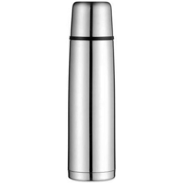 Термос alfi ISOTHERM PERFECT 1 л з нержавіючої сталі з чашкою, герметичний, з кришкою, збереження тепла, без слідів, довговічний, можна мити в посудомийній машині, BPA-free