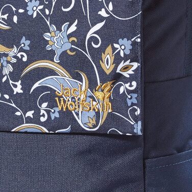 Жіночий міський рюкзак Jack Wolfskin Lynn Pack, універсальний розмір, сіро-білий з малюнком, зручний daypack