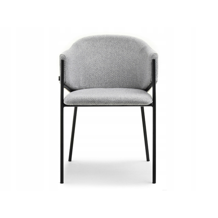 Стілець Mebel-Partner, тканина, сірий, 1 шт.
