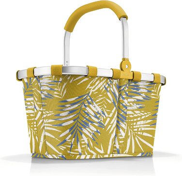 Reisenthel Carrybag Jungle Curry – міцний кошик для покупок з великим об’ємом, водостійкий, з внутрішньою кишенею, елегантний дизайн