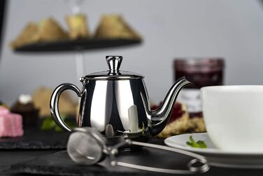 Чайник Café Olé PT-048 преміум з нержавіючої сталі 1,4 л, безкапельний, сріблястий