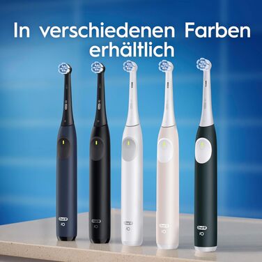 Електрична зубна щітка Oral-B iO Series 2, чорна (набір: 2 щітки Night Black та Calm Pink, 3 насадки, футляр)