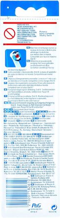 Смінні насадки для електричної зубної щітки Oral-B 3D, білі, 8 шт.