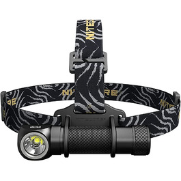 Ліхтарик налобний Nitecore HC33, чорний, універсальний розмір