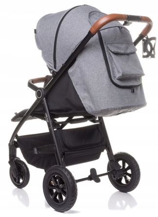 Дитячий прогулянковий візок 4BABY Stinger Air, колір Light Grey