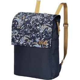 Жіночий міський рюкзак Jack Wolfskin Lynn Pack, універсальний розмір, сіро-білий з малюнком, зручний daypack
