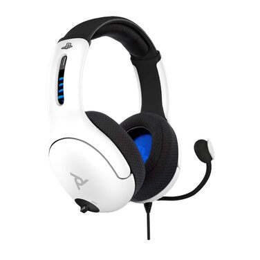 Ігрові бездротові навушники PDP Gaming LVL50 з мікрофоном для PS5, PS4, PC та ноутбука — шумопоглинання, Bass Boost, легка конструкція, чорний колір