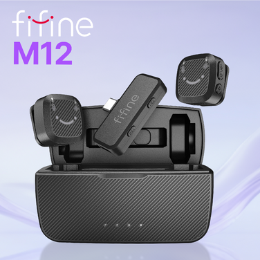 Безпровідний петличний мікрофон Fifine M12
