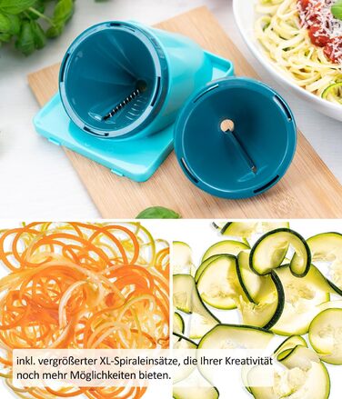 Овочерізка Nicer Dicer Chef Professional 23-в-1, ручна, з великим контейнером 5.2 л, насадками для спіралі, томатів, джульєн, салатів, кришкою для зберігання та рецептурником