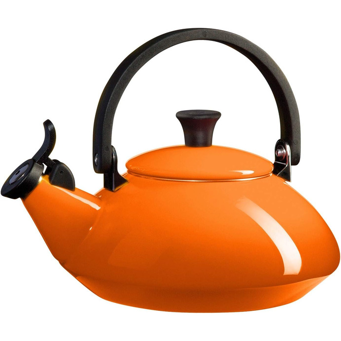 Емальований чайник Le Creuset Zen, 1.6 л, сталевий, колір Ofenrot (червоний)