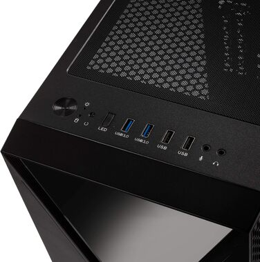Корпус для ПК KOLINK Void X ARGB, ігровий Midi Tower, комп'ютерний корпус з підсвіткою, для геймерського комп'ютера