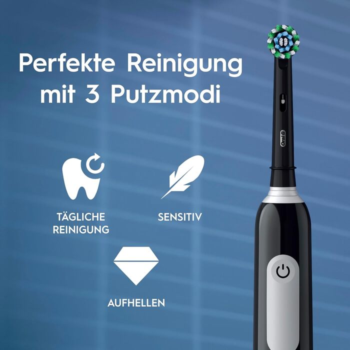 Електрична зубна щітка Oral-B Pro Series 1, чорна