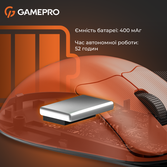 Бездротова миша GamePro Genesis Avenger (GM096O)