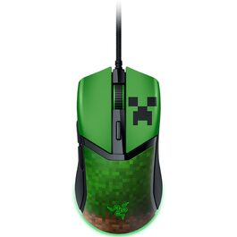 Ігрова миша Razer Cobra Minecraft: легка дротова миша з RGB-підсвіткою Chroma, оптичними перемикачами 3-го покоління, вага 57 г, чорна