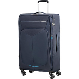 Валіза American Tourister Summerfunk, синя, 79 см, 119 л, розширювана, на 4 колесах