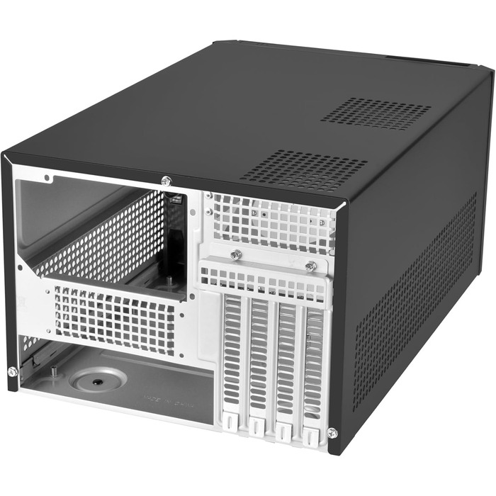 Комп'ютерний корпус SilverStone SST-SG11B Sugo Micro ATX Cube, чорний