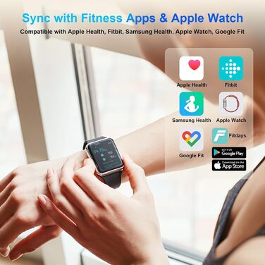 Розумні ваги Healthkeep з Bluetooth, подвійним екраном, ITO-покриттям, вимірюванням 16 параметрів тіла та пульсу, підтримкою додатку для Android/iOS, до 180 кг, сріблясті