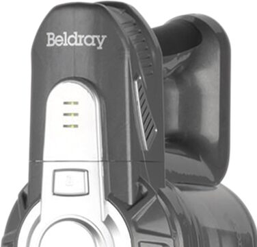 Акумуляторний пилосос Beldray Turbo Plus 22,2 В, 0,5 л, для різних поверхонь, моторизована щітка, LED-підсвітка, до 45 хв роботи, без мішка
