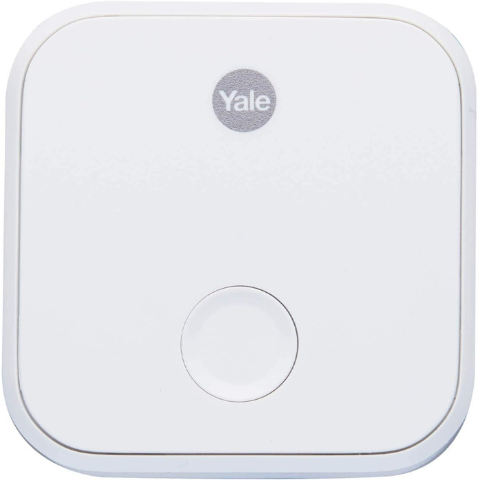 Yale Connect Wi-Fi Bridge для розумного замка, віддалений доступ, інтеграція з голосовим асистентом, білий