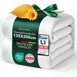 Літня ковдра Premium Duvet 135x200 см, гіпоалергенна всесезонна ковдра для сну