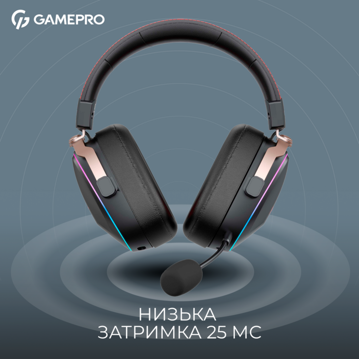 Бездротова ігрова гарнітура GamePro Asgard Valkyria (HSW249)