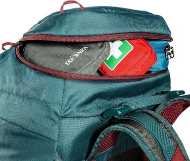 Рюкзак для походів Tatonka Hike Pack 32 л з вентиляцією спини та дощовиком, легкий і зручний туристичний рюкзак, чорний/сірий