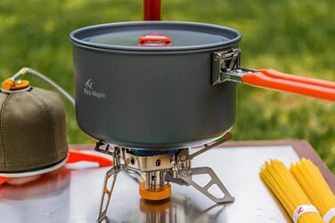 Набір кухонного посуду Fire-Maple Feast 4 для кемпінгу та відпочинку на природі (4-5 осіб)
