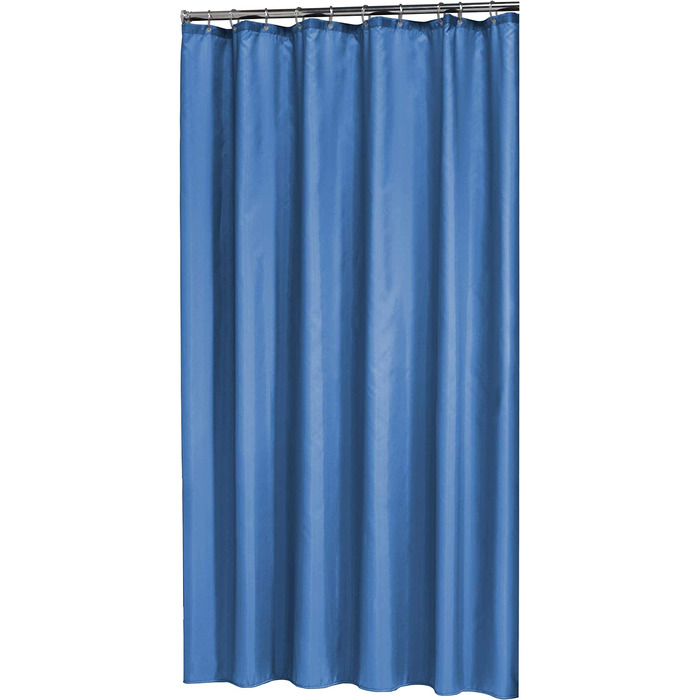 Текстильна шторка для душу Sealskin Madeira, блакитна, 180x200 см