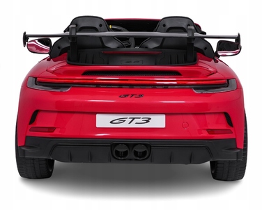 Дитячий електромобіль Porsche 911 GT3: 2x280 Вт, велюрові сидіння, керування рулем