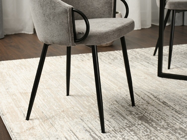 Стілець Mebel-Partner, тканина, бежевий, 1 шт.